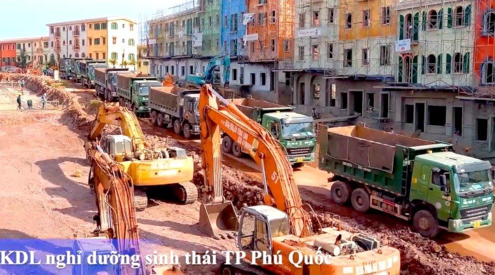 Tùng Linh nhận san lấp mặt bằng tại Phú Quốc