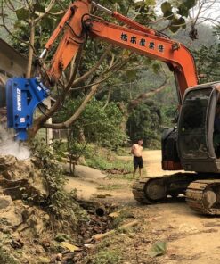 Búa đập đá lắp máy xúc Hitachi 75