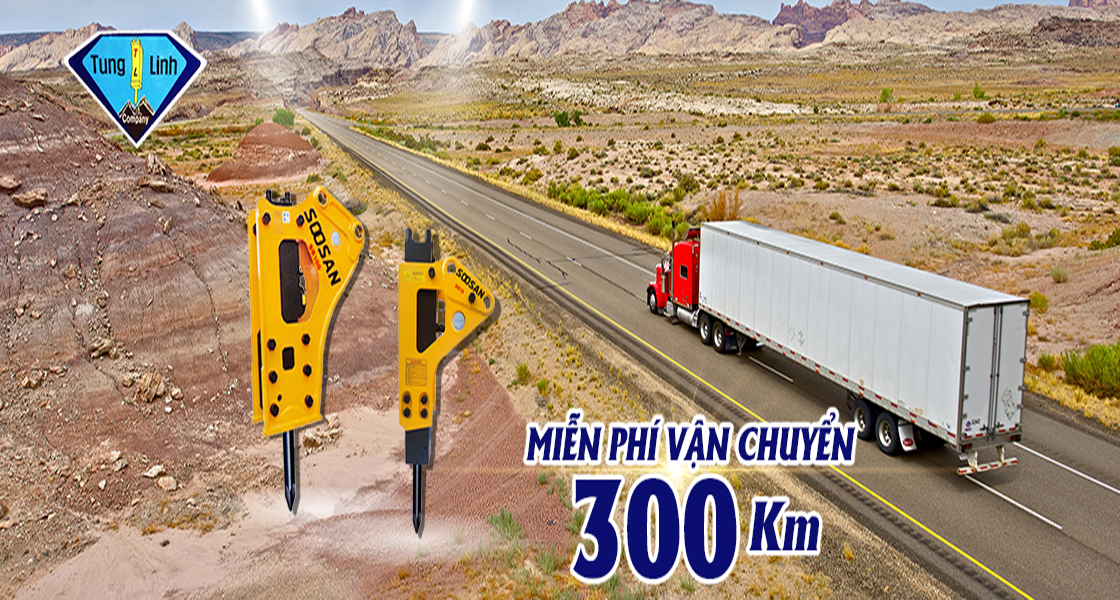 Chính sách vận chuyển miễn phí Búa Phá Đá Tùng Linh