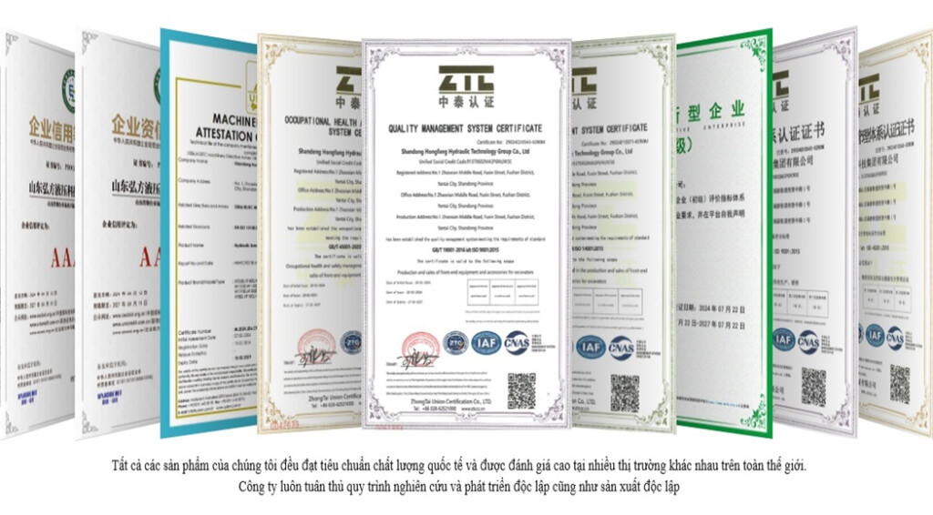 Chứng chỉ Búa phá đá BTS - BTL