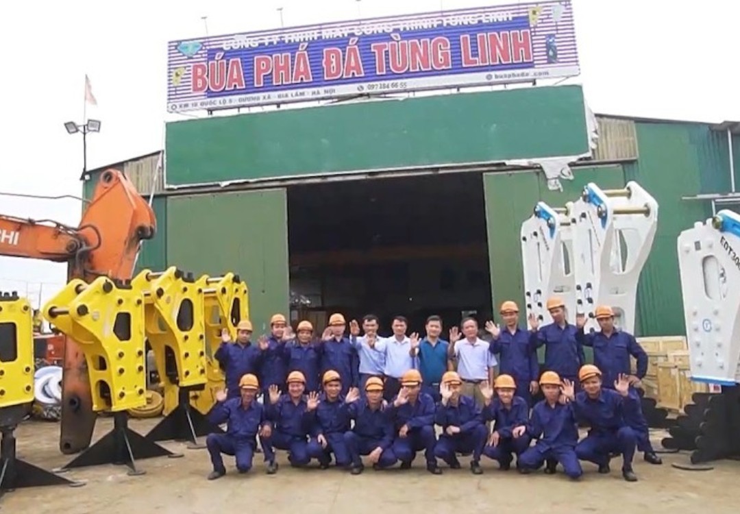 BTL210L 20 Búa phá đá Tùng Linh phân phới Búa phá đá BTL210L