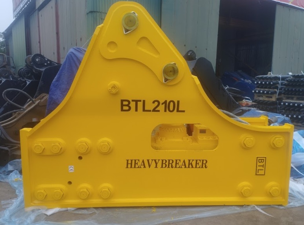 Búa Phá Đá Máy Xúc 450 5 Búa phá đá máy xúc 650 - BTL210