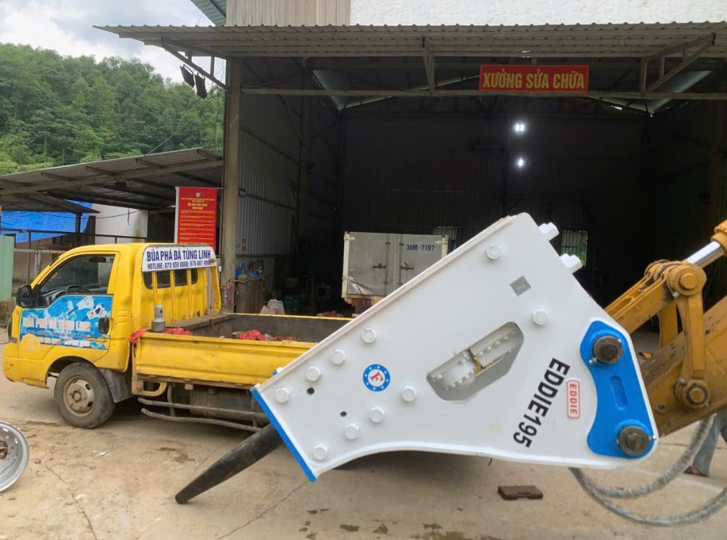 Búa phá đá máy xúc 450 - EDDIE195