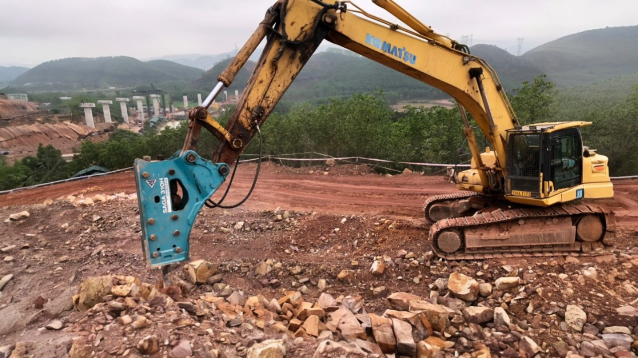Thử búa phá đá sau khi bơm khí N2