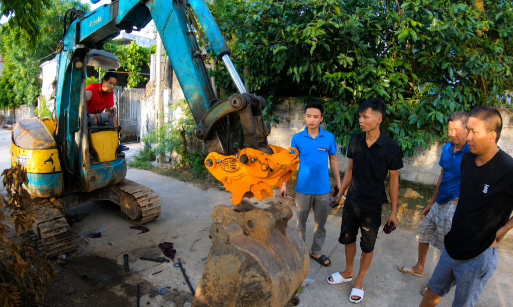 Tháo lắp nhanh bị rơi