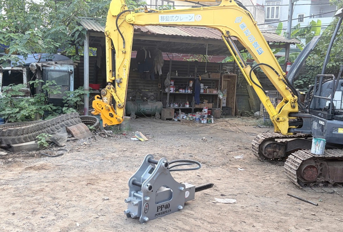 Búa Phá Đá PP40 Hàn Quốc 1 Búa phá đá PP40 lắp máy 55